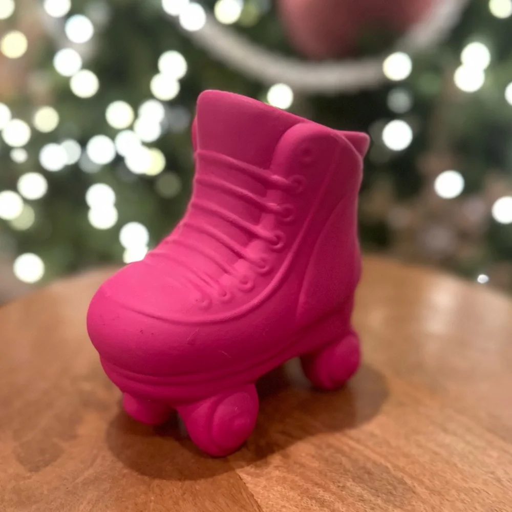 Target playground dollar spot hot pink skate pencil holder planter pot ceramic - Picture 7 of 8